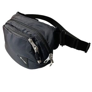 Pacsafe Black Waist Bag Vibe 100 Anti-Theft Hip Waist Belt 60141 Exomesh